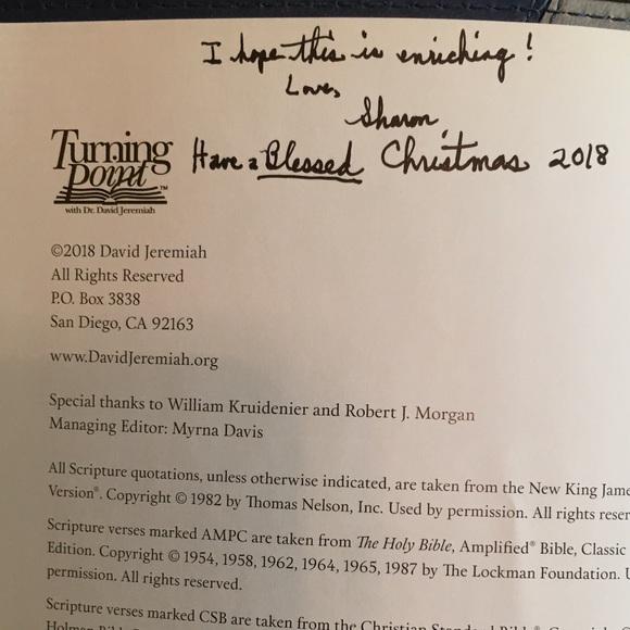Daily Devotional Book by David Jeremiah from Turning Point - Picture 2 of 5